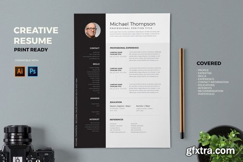 Resume CV Template Pro