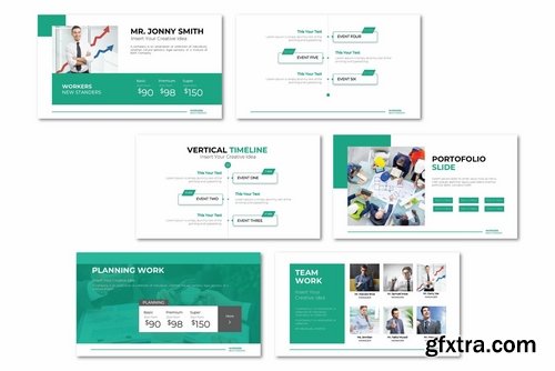 WORKERS - Powerpoint Google Slides and Keynote Templates