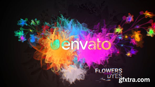 VideoHive Flowers and Dyes Intro 24276097