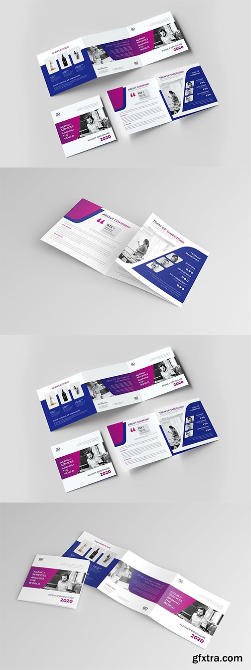 Square Trifold Brochure