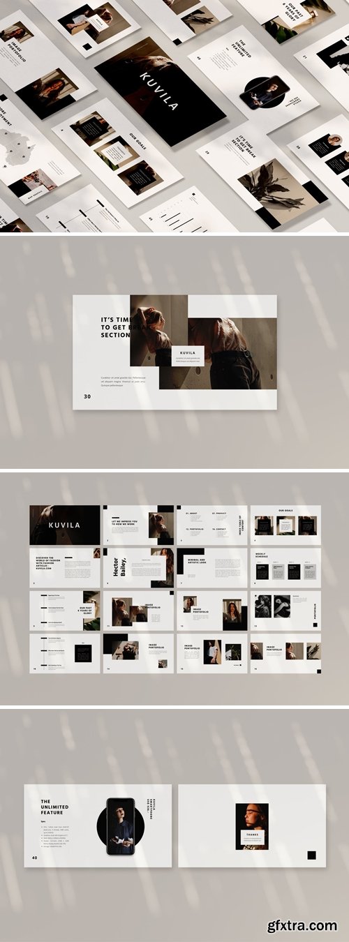 Kuvila Powerpoint, Keynote and Google Slides Templates