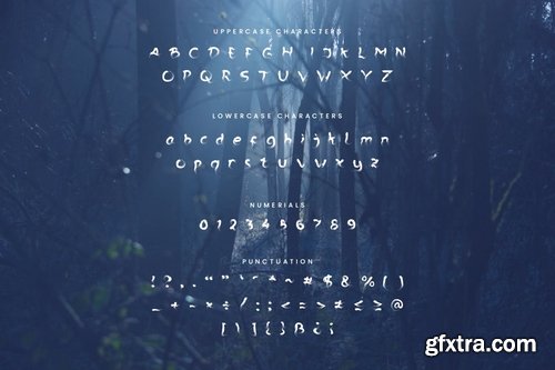 The Ghost - Haunted Display Typeface