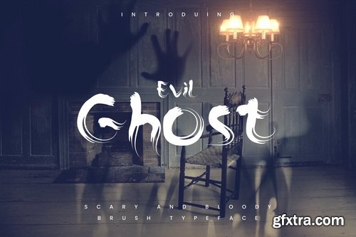 The Ghost - Haunted Display Typeface