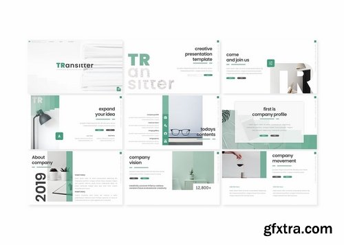 Transitter - Powerpoint Google Slides and Keynote Templates