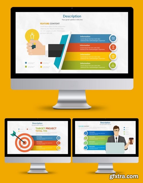 Illustrator Infographics Powerpoint and Keynote Templates