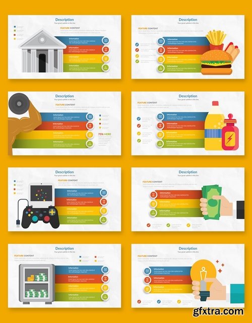 Illustrator Infographics Powerpoint and Keynote Templates