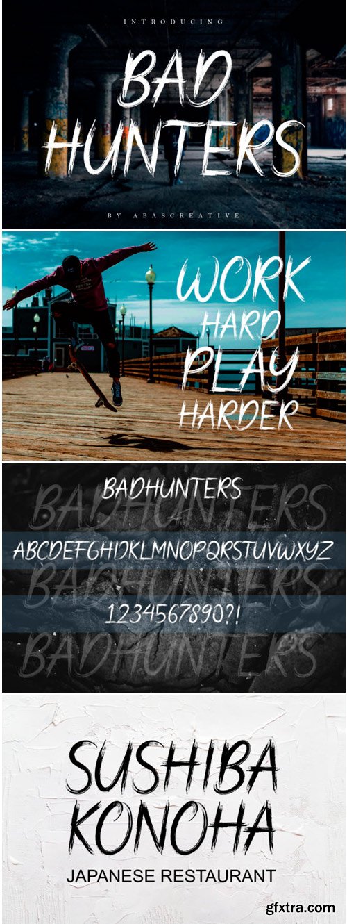 Bad Hunters Font