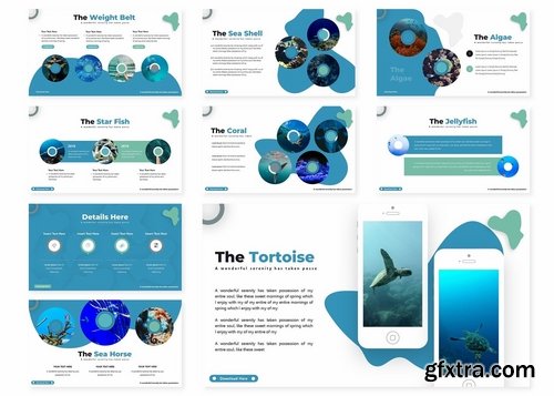 Diving Google Slides Template