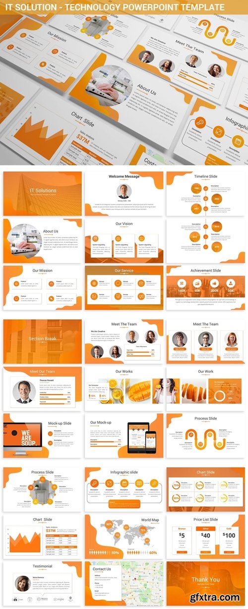 IT Solution - Technology Powerpoint Template
