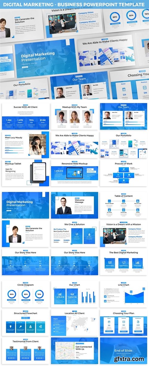 Digital Marketing Powerpoint Template