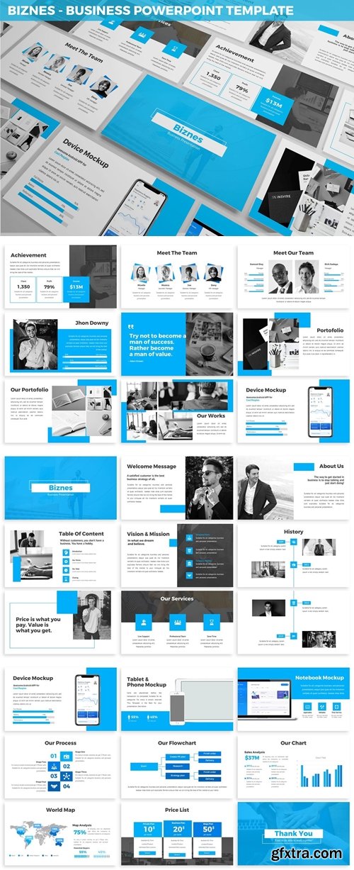 Biznes - Business Powerpoint Template