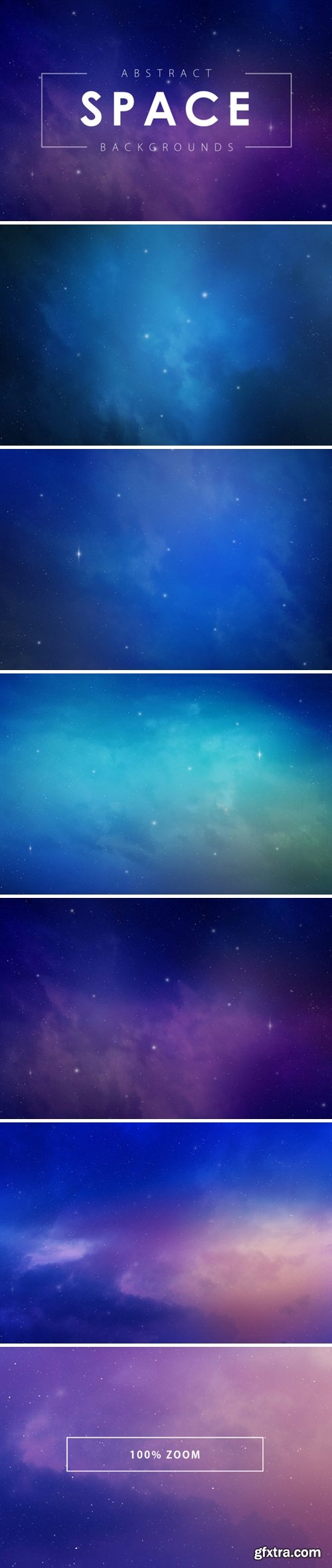 5 Space Backgrounds