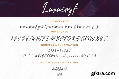 Laracryf Brush Handwritten