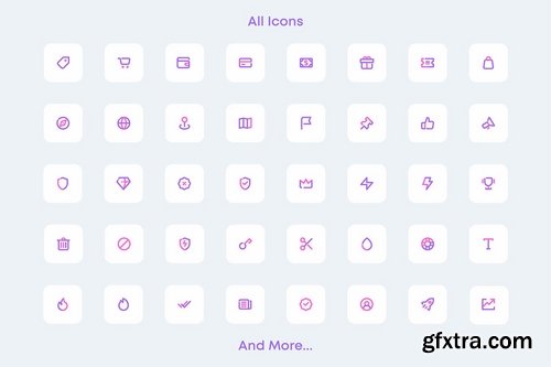 UICON 2.0 - Social Media Mobile Apps, UI Icons