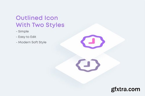 UICON 2.0 - Social Media Mobile Apps, UI Icons