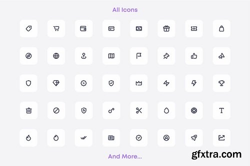 UICON 2.0 - Social Media Mobile Apps, UI Icons