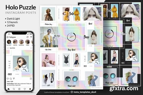 Holo Puzzle – Instagram Posts