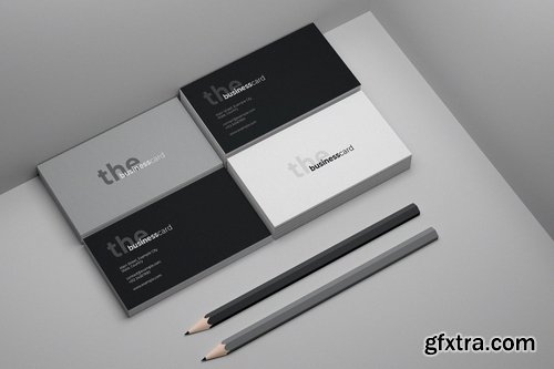 Business Card Mock-Up Template