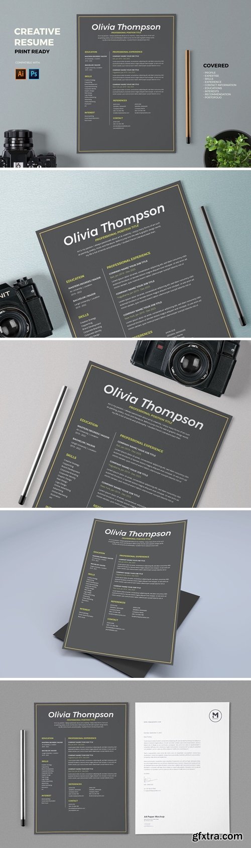 Resume / CV Template Pro