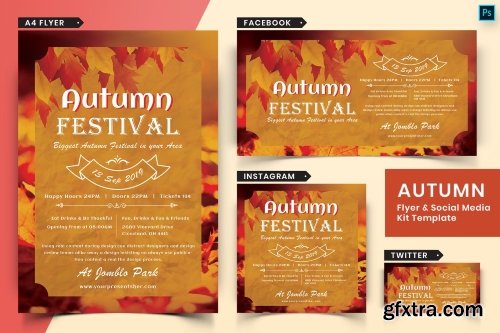 Autumn Festival Flyer & Social Media Pack-02