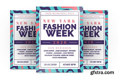 Fashion Week Flyer