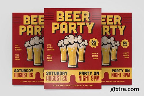 Beer Party Flyer