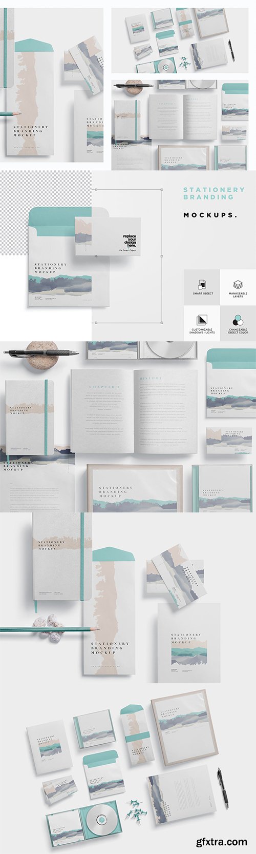 Stationery Branding Mockups