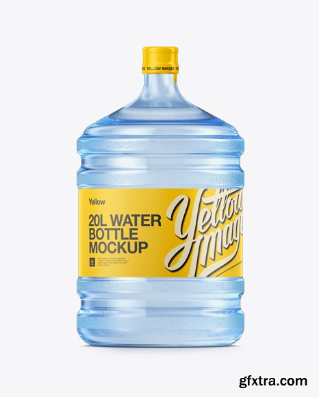 20l Plastic Water Bottle Mockup 12076