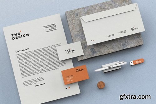 Stationery Branding Mock-Up