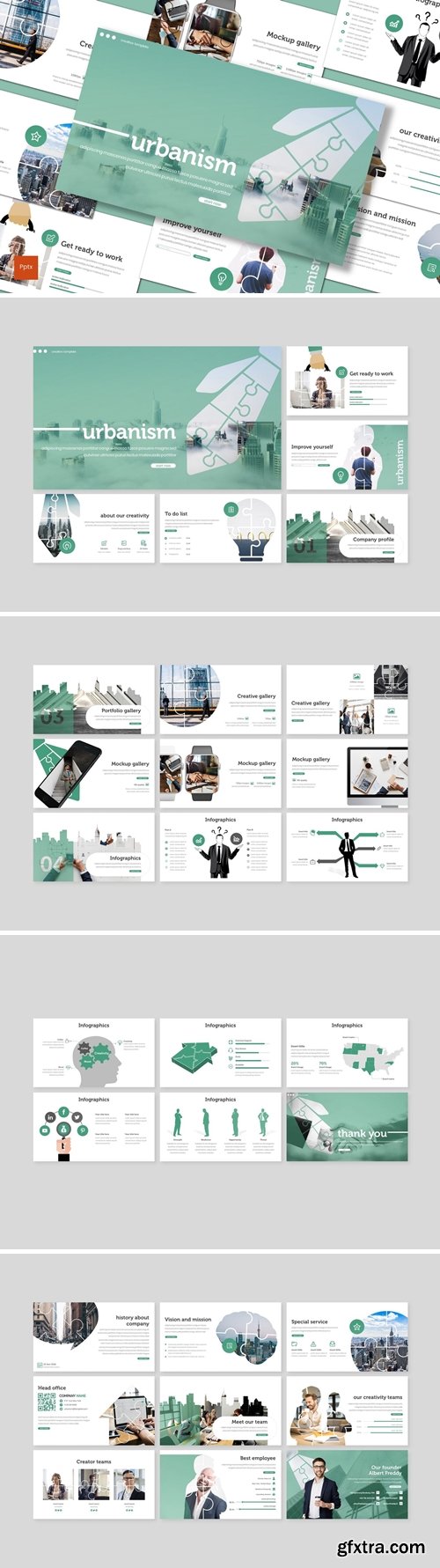 Urbanism Powerpoint, Keynote and Google Slides Templates