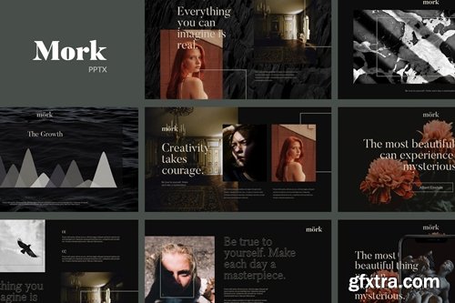 Mork - Creative Modern Powerpoint, Keynote and Google Slides Templates