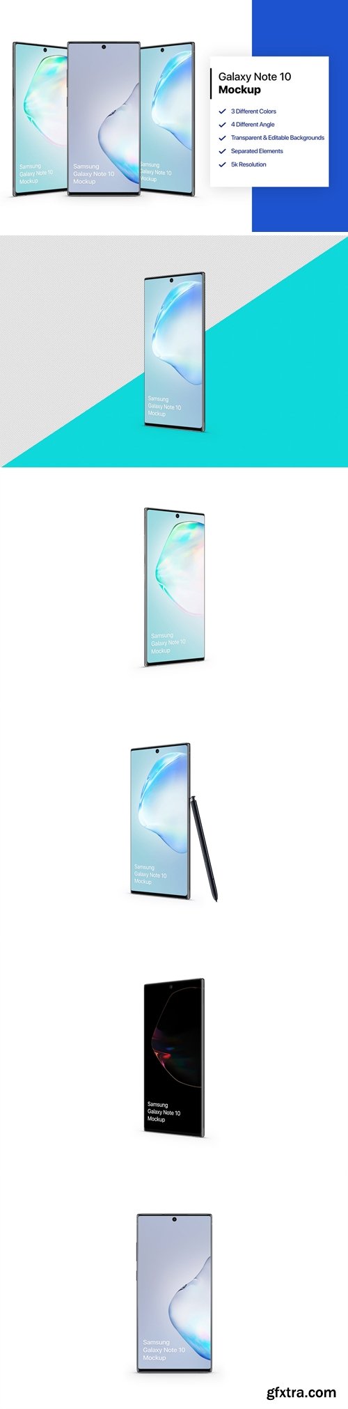 Samsung Galaxy Note 10 Mockup 1.0