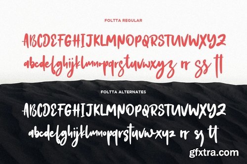 Foltta Typeface