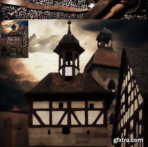 GraphicRiver - 18th Century Painting Photoshop Action 23331799