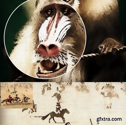 GraphicRiver - 18th Century Painting Photoshop Action 23331799