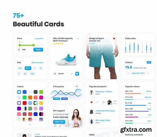 Cards – User Interface kit