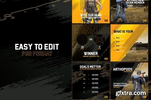 E - Sports Social Media Template