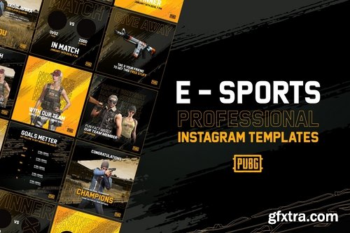 E - Sports Social Media Template