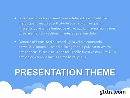 Cloudy Keynote Theme