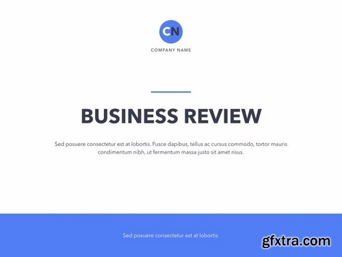 Business Review Keynote Template