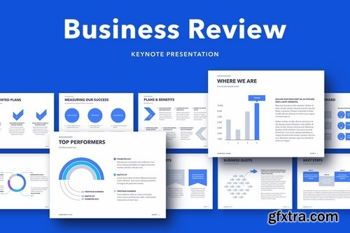 Business Review Keynote Template