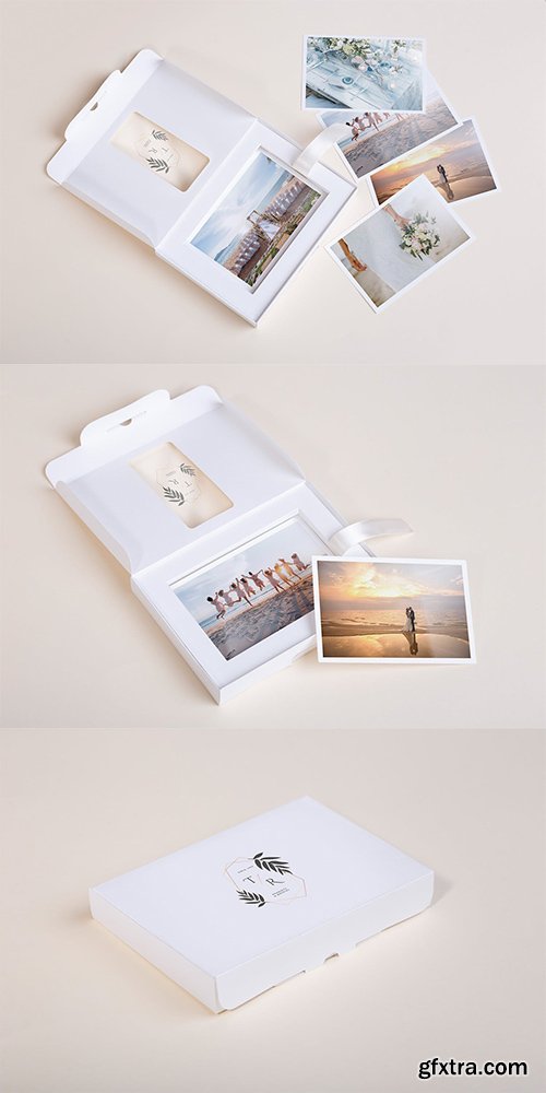 Photo Presentation Box Mock Up