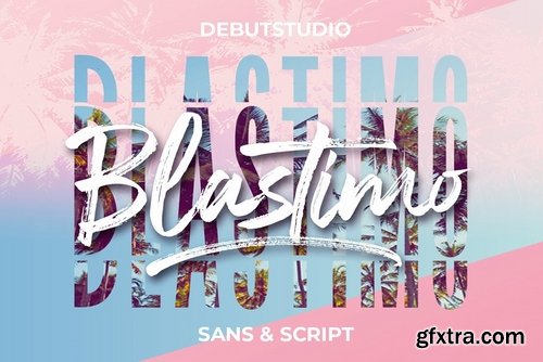 CM - BLASTIMO Sans & Script 3986103