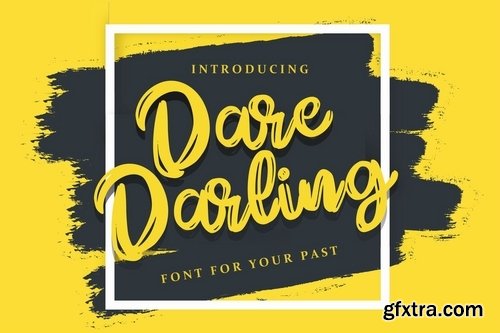 Dare Daling Script Brush Font