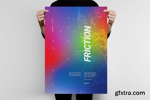 Friction 1 Poster Template