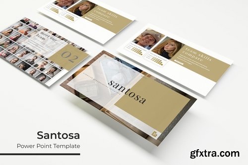 Santosa - Powerpoint Google Slides and Keynote Templates