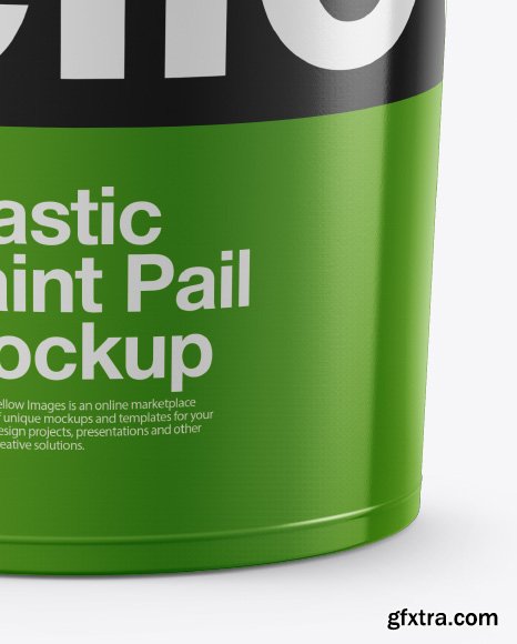 Download Plastic Bucket Mockup - Front View 32026 » GFxtra