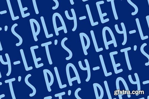 Let\'s Play - Fun Font