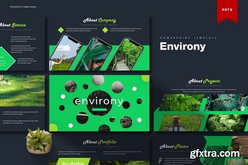 Environy Powerpoint Template