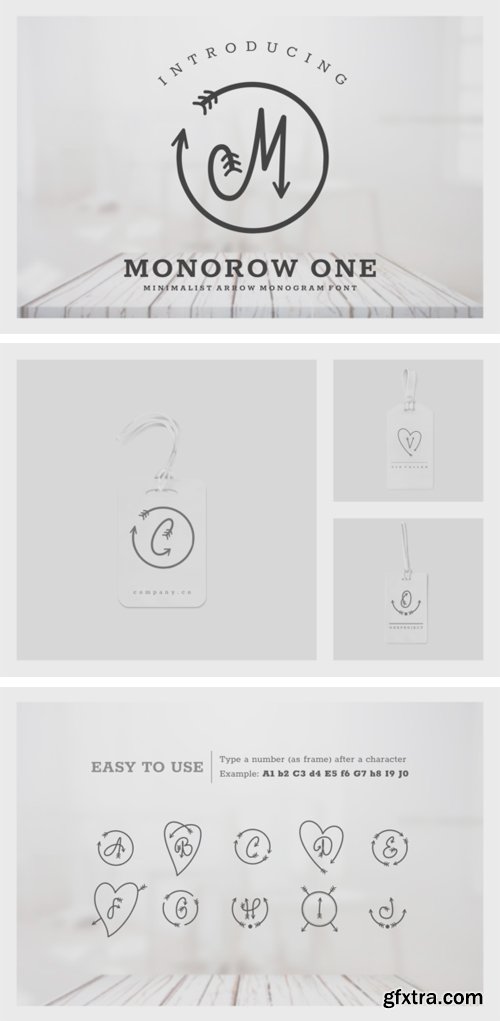 Monorow Font Family